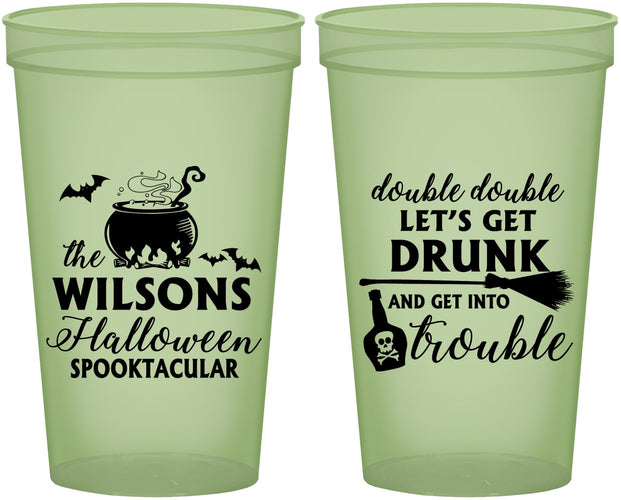 Custom Halloween 22 oz Glow In The Dark Cups - Witch | 250011