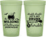 Custom Halloween 22 oz Glow In The Dark Cups - Witch | 250011