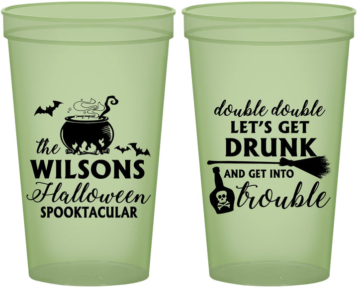 Custom Halloween 22 oz Glow In The Dark Cups - Witch | 250011