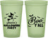Custom Halloween 22 oz Glow In The Dark Cups - Witch Boo | 250015