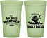 Custom Halloween 22 oz Glow In The Dark Cups - Ghost Sheet Faced | 250040