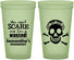 Custom Halloween 22 oz Glow In The Dark Cups - Sugar Skull | 250050