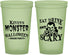 Custom Halloween 22 oz Glow In The Dark Cups - Eat Drink Be Scary | 250063