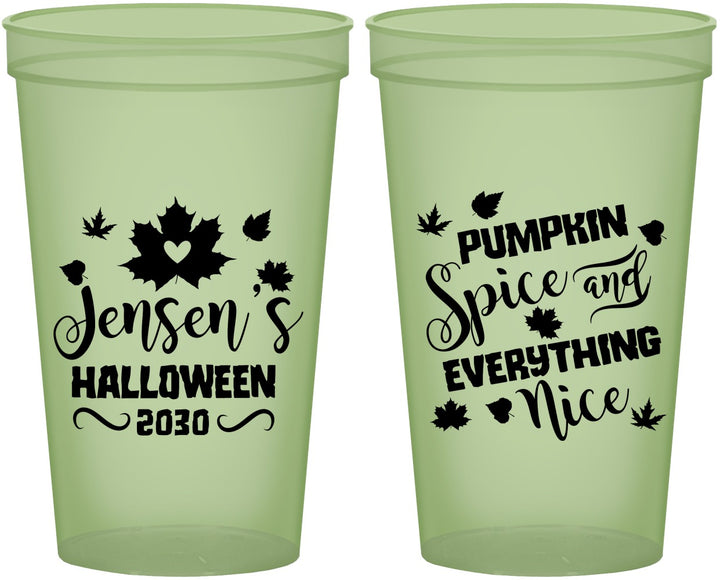 Custom Halloween 22 oz Glow In The Dark Cups - Pumpkin | 250080