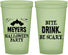 Custom Halloween 22 oz Glow In The Dark Cups - Bite Drink Be Scary | 250082