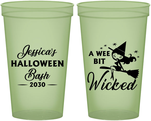 Custom Halloween 22 oz Glow In The Dark Cups - Witch | 250091
