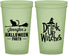 Custom Halloween 22 oz Glow In The Dark Cups - Drink Up Witches | 250096