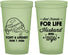 Custom Wedding 22 oz Glow In The Dark Cups - Best Friends For Life | 256
