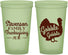 Custom Thanksgiving 22 oz Glow In The Dark Cups - Gobble Turkey | 260018