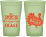 Custom Thanksgiving 22 oz Glow In The Dark Cups - Lets Get Stuffed | 260020