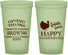 Custom Thanksgiving 22 oz Glow In The Dark Cups - Gobble Gobble | 260022