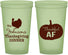 Custom Thanksgiving 22 oz Glow In The Dark Cups - Thankful Af | 260026