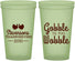 Custom Thanksgiving 22 oz Glow In The Dark Cups - Gobble Til You Wobble | 260034