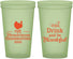 Custom Thanksgiving 22 oz Glow In The Dark Cups - Eat Drink Thankful | 260036