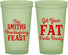 Custom Thanksgiving 22 oz Glow In The Dark Cups - Fat Pants Ready | 260045
