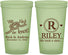 Custom Wedding 22 oz Glow In The Dark Cups - We Tied The Knot | 263
