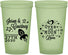 Custom Wedding 22 oz Glow In The Dark Cups - Over The Moon In Love | 267