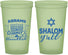 Custom Hanukkah 22 oz Glow In The Dark Cups - Shalom | 270014