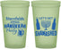 Custom Hanukkah 22 oz Glow In The Dark Cups - Menorah | 270026