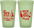 Custom Christmas 22 oz Glow In The Dark Cups - Naughty Or Nice | 280000