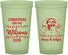 Custom Christmas 22 oz Glow In The Dark Cups - Snowman | 280002