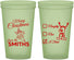 Custom Christmas 22 oz Glow In The Dark Cups - Naughty Or Nice | 280004