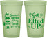 Custom Christmas 22 oz Glow In The Dark Cups - Lets Get Elfed Up | 280007
