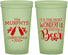 Custom Christmas 22 oz Glow In The Dark Cups - Wonderful Time For A Beer | 280012