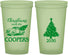 Custom Christmas 22 oz Glow In The Dark Cups - Naughty Af | 280025