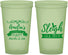 Custom Christmas 22 oz Glow In The Dark Cups - Sleigh All Day | 280031