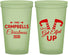 Custom Christmas 22 oz Glow In The Dark Cups - Lets Get Elfed Up | 280036