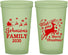 Custom Christmas 22 oz Glow In The Dark Cups - Reindeer | 280044