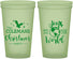 Custom Christmas 22 oz Glow In The Dark Cups - Joy To The World | 280045