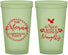 Custom Christmas 22 oz Glow In The Dark Cups - Touch Of Naughty | 280048