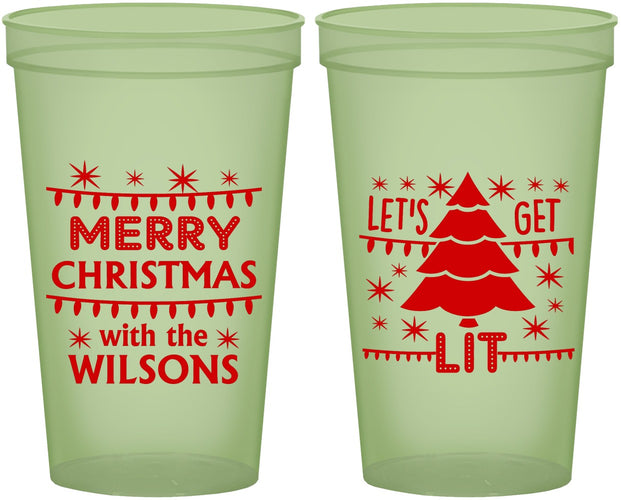 Custom Christmas 22 oz Glow In The Dark Cups - Nutcracker | 280052