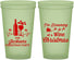 Custom Christmas 22 oz Glow In The Dark Cups - Bah Hum Bug | 280056
