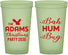 Custom Christmas 22 oz Glow In The Dark Cups - Bah Hum Bug | 280058