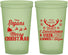 Custom Christmas 22 oz Glow In The Dark Cups - Reindeer | 280062