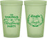 Custom Christmas 22 oz Glow In The Dark Cups - Jingle Til You Jingle | 280063