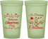 Custom Christmas 22 oz Glow In The Dark Cups - Wine | 280068