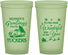 Custom Christmas 22 oz Glow In The Dark Cups - Season Greetings | 280071