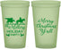 Custom Christmas 22 oz Glow In The Dark Cups - Country | 280087