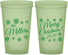 Custom Christmas 22 oz Glow In The Dark Cups - Snowflakes | 280089
