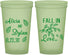 Custom Wedding 22 oz Glow In The Dark Cups - Fall In Love | 283