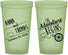 Custom Wedding 22 oz Glow In The Dark Cups - The Adventure Begins | 284