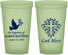Custom Baptism 22 oz Glow In The Dark Cups - God Bless | 290007