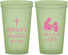 Custom Baptism 22 oz Glow In The Dark Cups - I Left It In The Water | 290008
