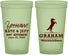Custom Wedding 22 oz Glow In The Dark Cups - Got Hitched | 296