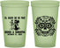 Custom Wedding 22 oz Glow In The Dark Cups - Til Death Do Us Part | 297