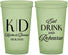 Custom Rehearsal Dinner 22 oz Glow In The Dark Cups - Eat Drink Rehearse | 30000